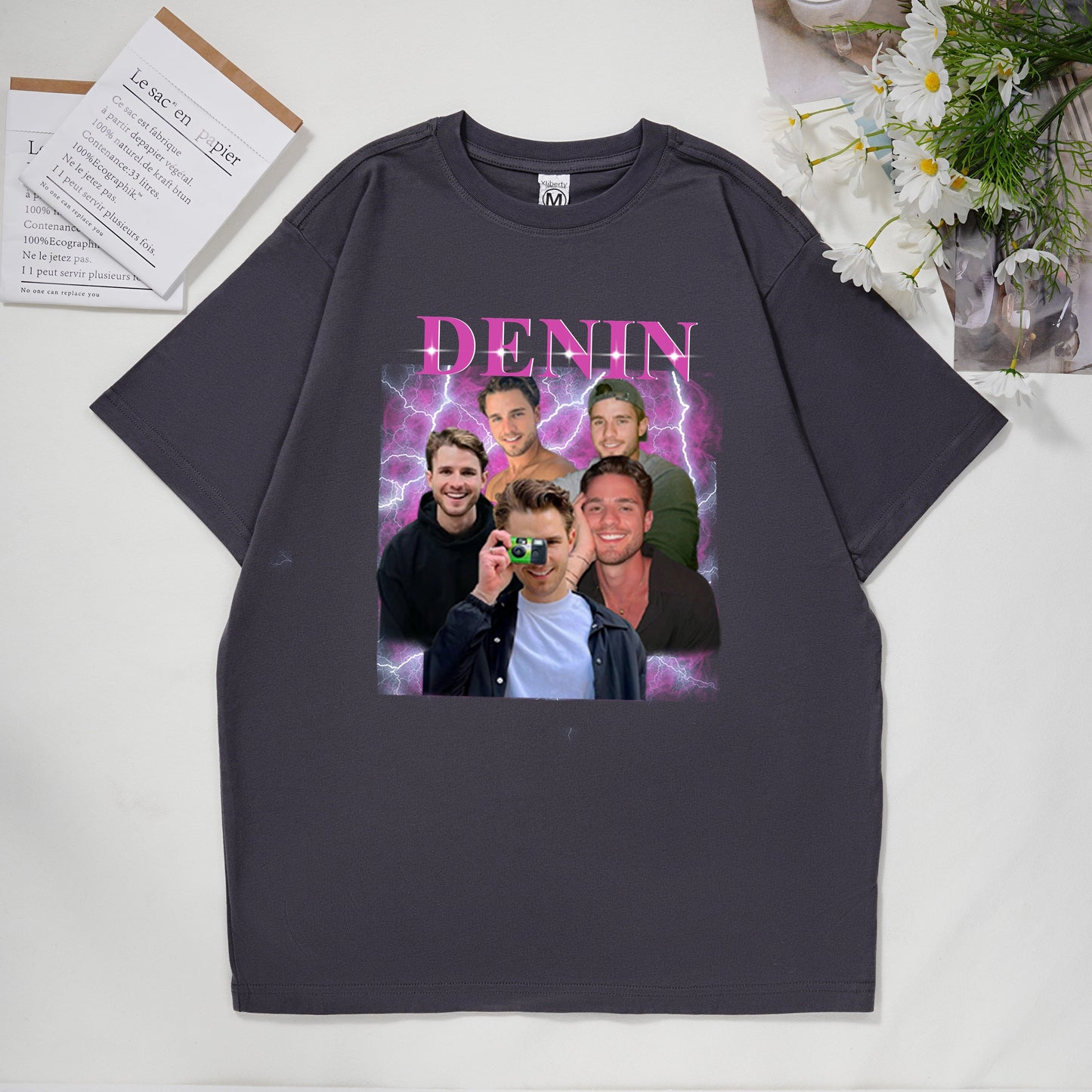 T-Shirt/Sweatshirt mit individuellem Fotodruck – Geschenk für Familienmitglieder, Tierliebhaber