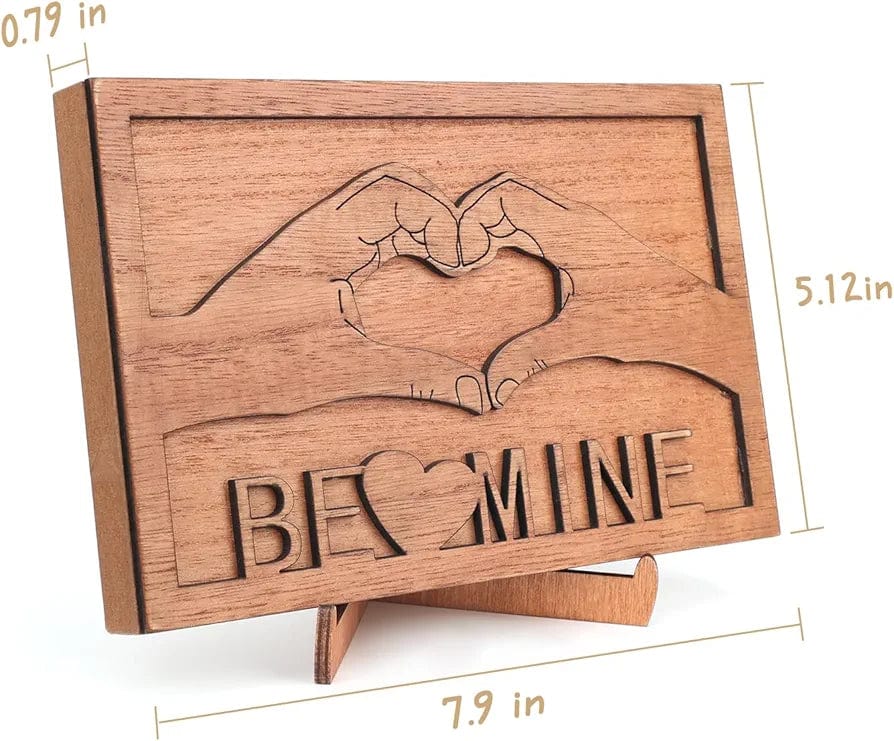 Personalized Valentine's Day Wood Plaque