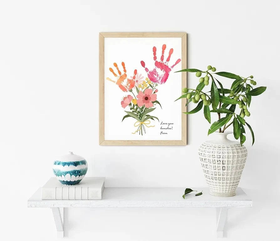 Flower Bouquet Handprint Art Kit