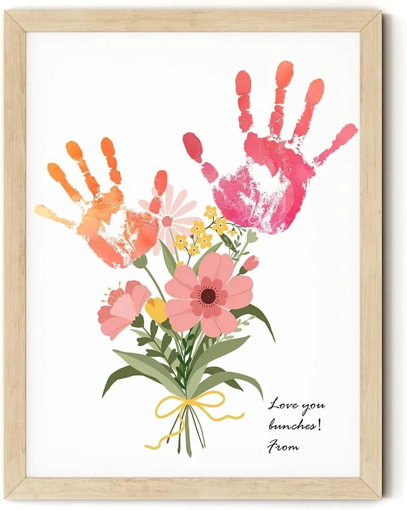 Flower Bouquet Handprint Art Kit