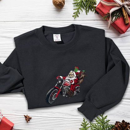 Customized Christmas Element Hoodie | Unique Embroidery, Make This Christmas Even More Special!