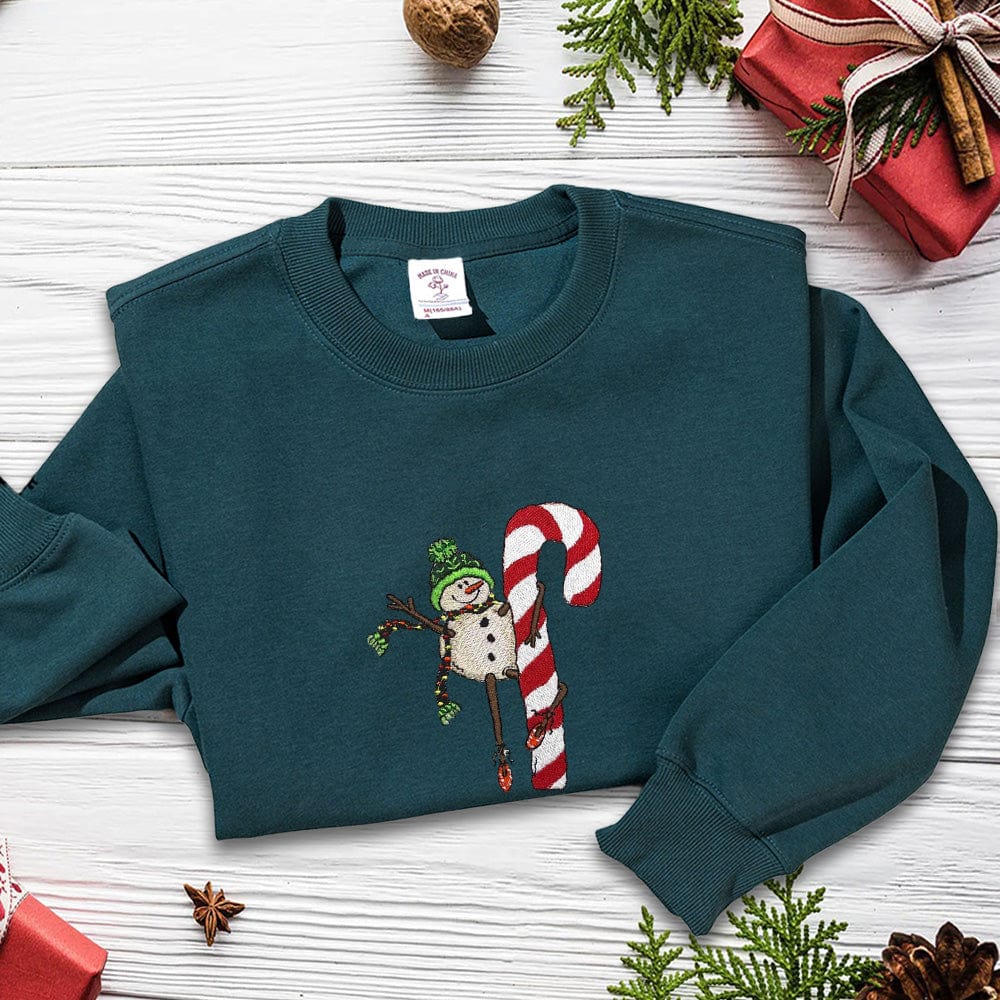 Customized Christmas Element Hoodie | Unique Embroidery, Make This Christmas Even More Special!