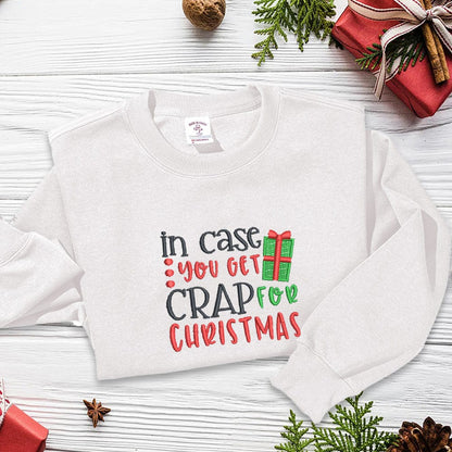 Customized Christmas Element Hoodie | Unique Embroidery, Make This Christmas Even More Special!