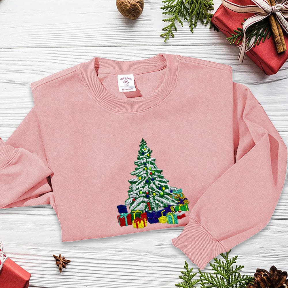 Customized Christmas Element Hoodie | Unique Embroidery, Make This Christmas Even More Special!