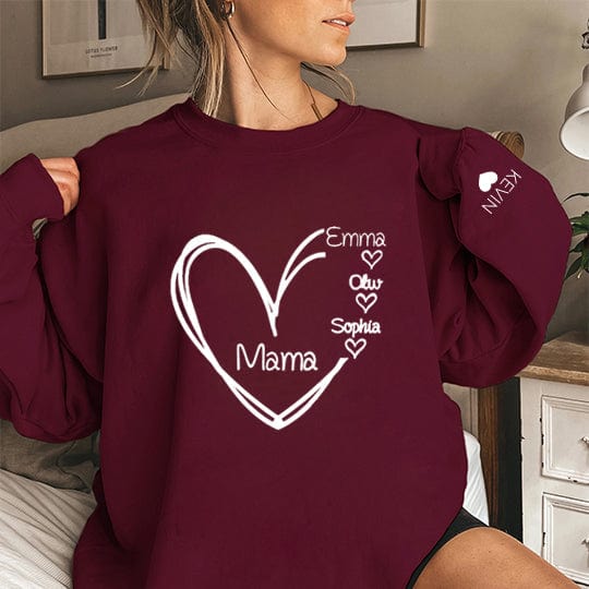 Camiseta personalizada de impresión personalizada personalizada, con nombres de niños