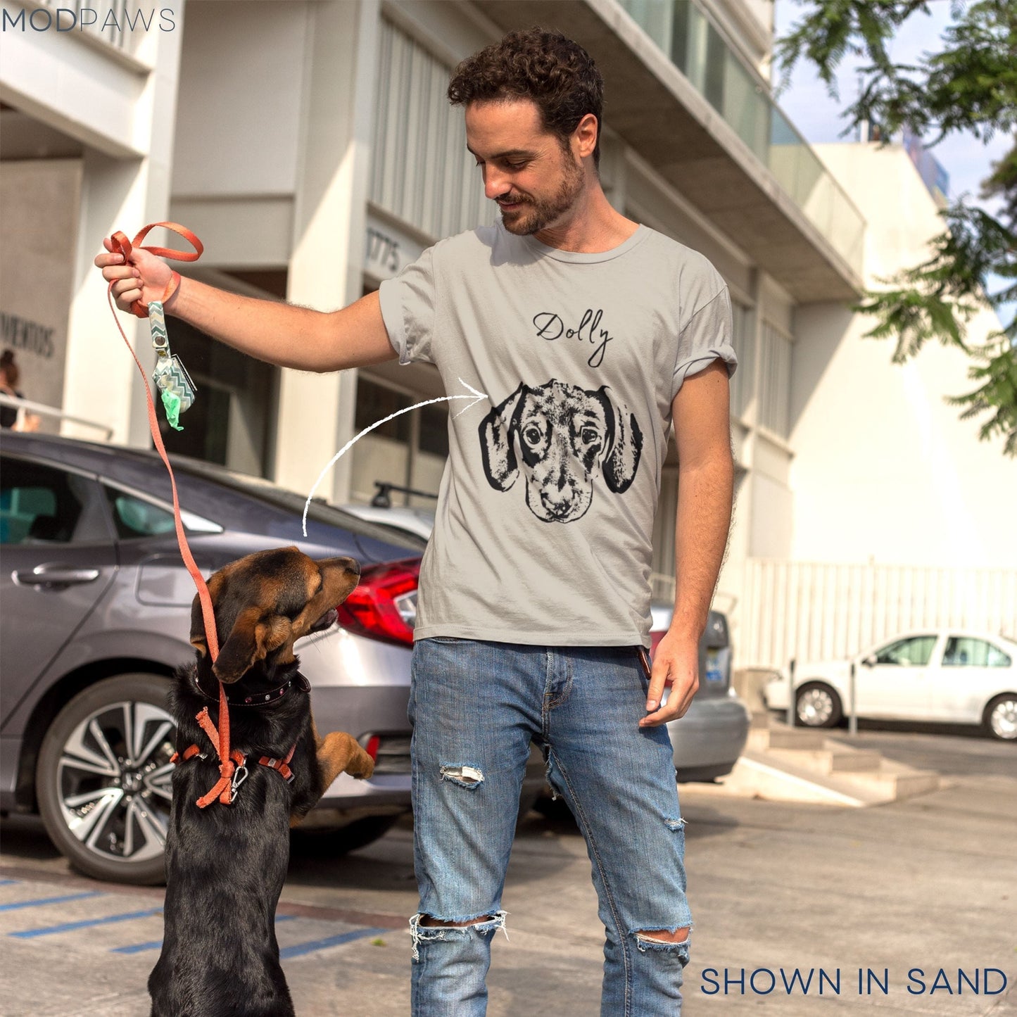 Camisa de mascotas personalizada - Foto de mascota + nombre