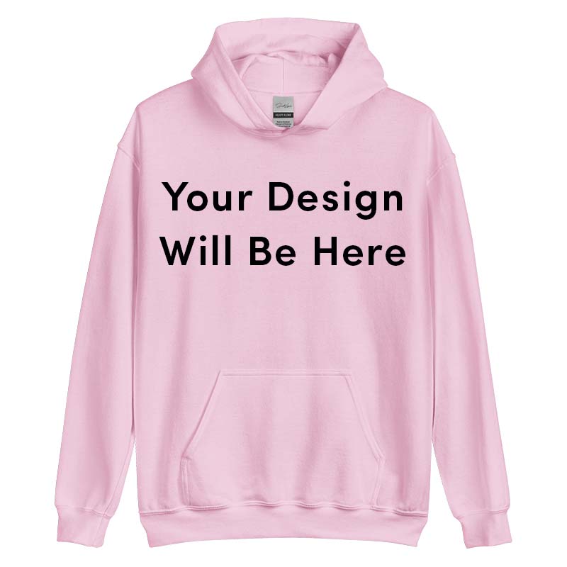 Custom Embroidered Hoodie with Text On Sleeve