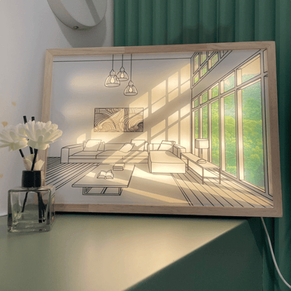 FrameBeam Painting Frame Lamp + FREE EBOOK