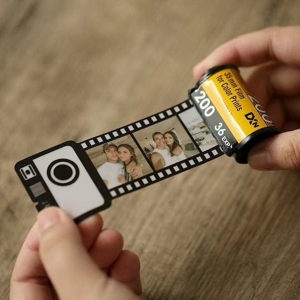 Custom Memory Film Roll Keychain