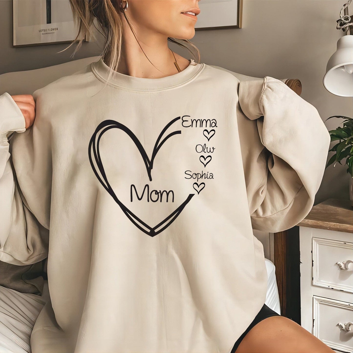 Camiseta personalizada de impresión personalizada personalizada, con nombres de niños